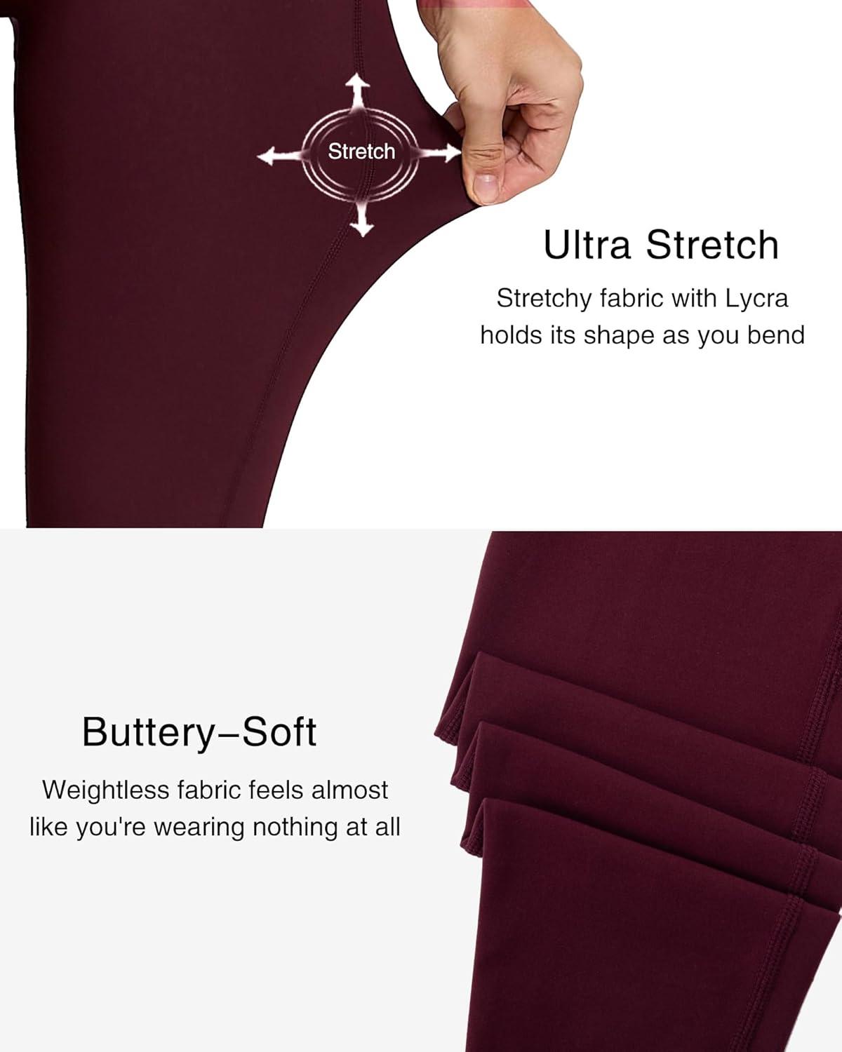 imageRUNNING GIRL High Waisted Leggings for WomenTummy Control Workout Yoga Pants Compression Pants Buttery SoftTaupe