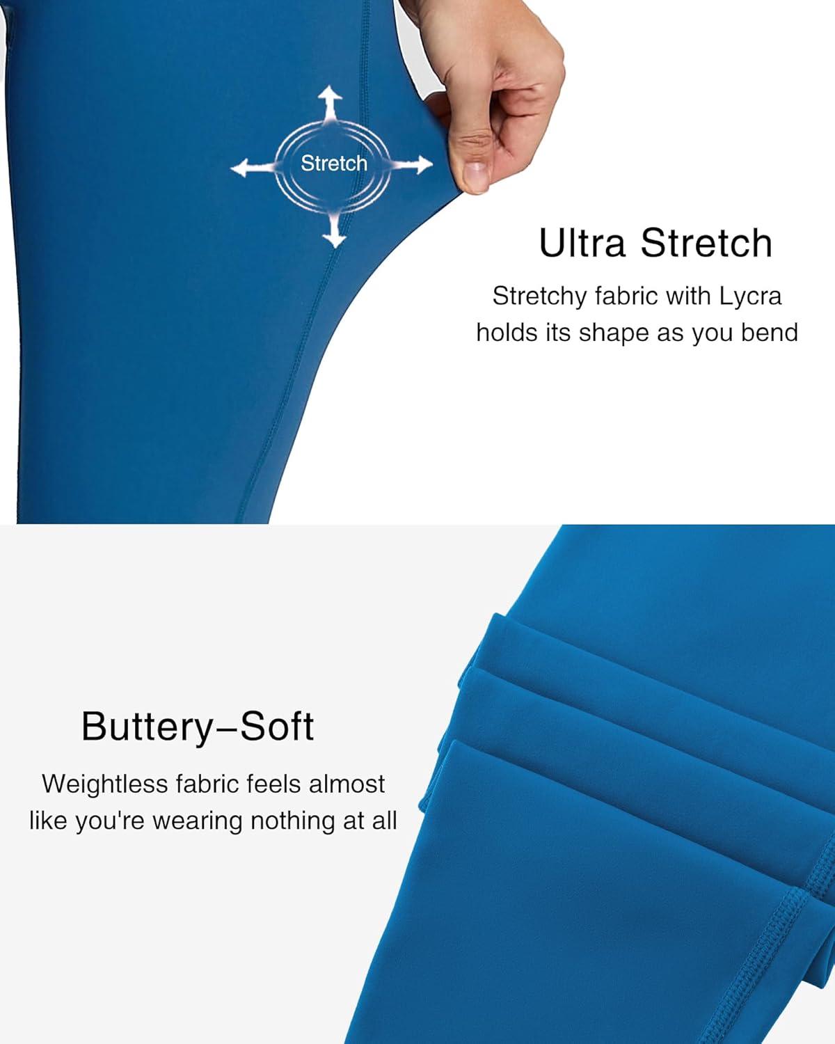 imageRUNNING GIRL High Waisted Leggings for WomenTummy Control Workout Yoga Pants Compression Pants Buttery SoftTeal