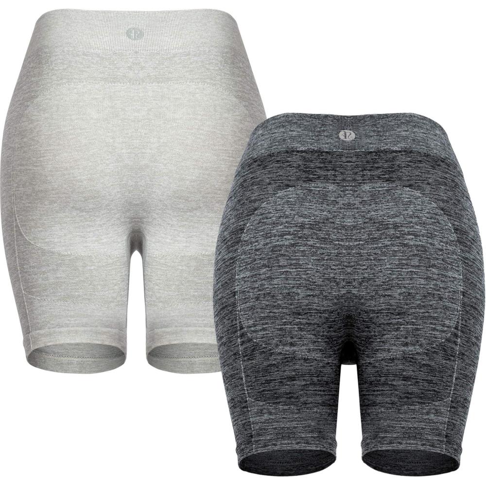 imageRUNNING GIRL Butt Lifting Yoga Shorts for Women3 Pack High Waist Running Active Bike Shorts Tummy Control