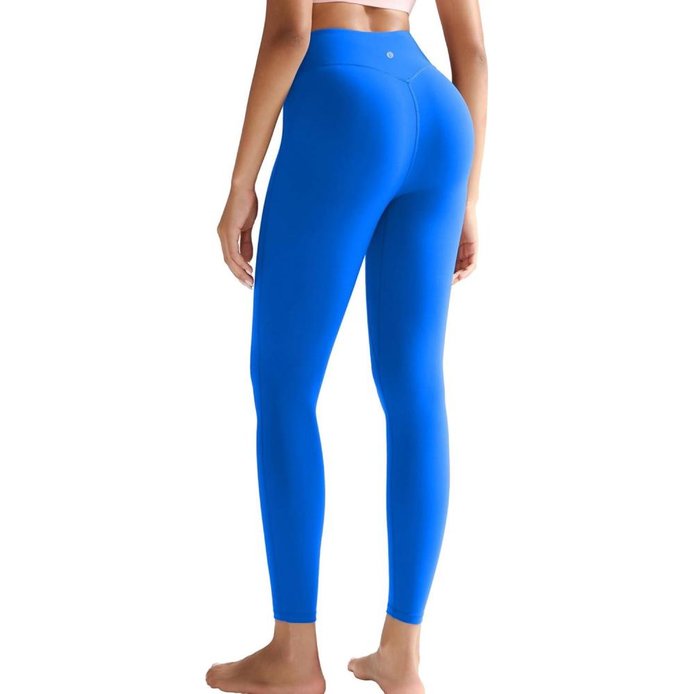 imageRUNNING GIRL High Waisted Leggings for WomenTummy Control Workout Yoga Pants Compression Pants Buttery SoftCerulean Blue
