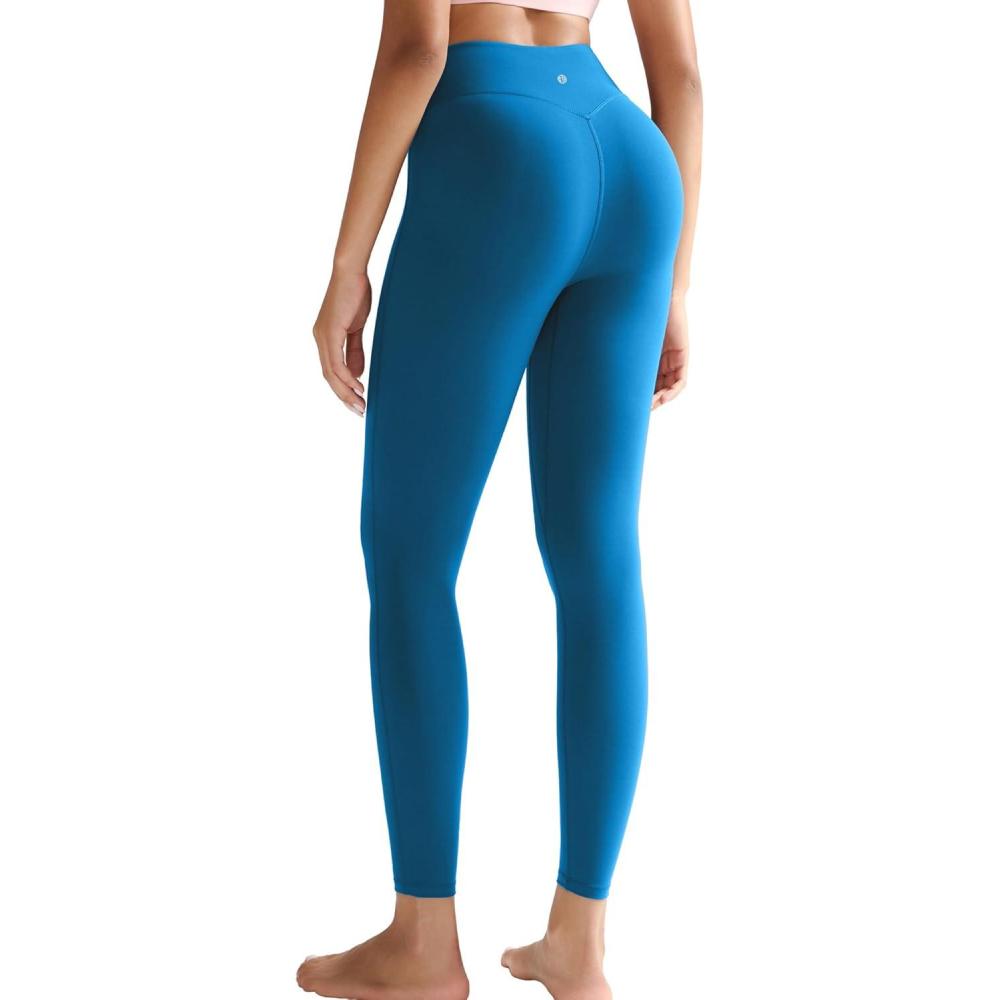 imageRUNNING GIRL High Waisted Leggings for WomenTummy Control Workout Yoga Pants Compression Pants Buttery SoftTeal