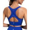 RUNNING GIRL High Impact Sports Bras for Women High Support Women’s Sports Bra Racerback Workout Running Bra(Royal Blue)