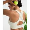 RUNNING GIRL High Impact Sports Bras for Women High Support Women’s Sports Bra Racerback Workout Running Bra(White Apricot)