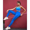 RUNNING GIRL High Waisted Leggings for Women,Tummy Control Workout Yoga Pants Compression Pants Buttery Soft(Cerulean Blue)