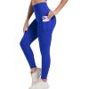 RUNNING GIRL Leggings for Women,High Waisted Soft Pants Buttery Workout Athletic Compression Yoga Pants(Berlin Blue)