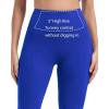 RUNNING GIRL Leggings for Women,High Waisted Soft Pants Buttery Workout Athletic Compression Yoga Pants(Berlin Blue)