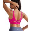 RUNNING GIRL Sports Bra for Women High Support, Molded Cup High Impact Sports Bras with Sewn in Pads Workout Running Bra(Hot Pink)