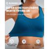 RUNNING GIRL Sports Bras for Women High Support Moulded Cup High Impact Sports Bras Racerback Workout Running Yoga Bra(Navy)