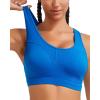 RUNNING GIRL Sports Bras for Women High Support Moulded Cup High Impact Sports Bras Racerback Workout Running Yoga Bra(Royal Blue)