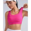 RUNNING GIRL Sports Bras for Women High Support,Molded Cup High Impact Sports Bra Racerback Workout Yoga Running Bra(Hot Pink)
