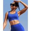 RUNNING GIRL Sports Bras for Women High Support,Molded Cup High Impact Sports Bra Racerback Workout Yoga Running Bra(Royal Blue)