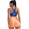 RUNNING GIRL Sports Bras for Women High Support,Racerback Molded Cup Sports Bra with Sewn in Pads(A-blue)