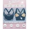 RUNNING GIRL Sports Bras for Women, Molded Cup High Impact Sports Bra Workout Bras for Women High Support Racerback(A-navy Blue)