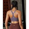 RUNNING GIRL Sports Bras for Women, Molded Cup High Impact Sports Bra Workout Bras for Women High Support Racerback(A-purple)