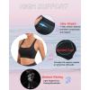 RUNNING GIRL Sports Bras for Women, Molded Cup High Impact Sports Bra Workout Bras for Women High Support Racerback(B-black)