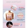 RUNNING GIRL Sports Bras for Women, Molded Cup High Impact Sports Bra Workout Bras for Women High Support Racerback(B-flush Pink)