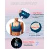 RUNNING GIRL Sports Bras for Women, Molded Cup High Impact Sports Bra Workout Bras for Women High Support Racerback(B-navy)