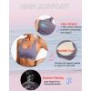 RUNNING GIRL Sports Bras for Women, Molded Cup High Impact Sports Bra Workout Bras for Women High Support Racerback(G-purple)