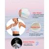 RUNNING GIRL Sports Bras for Women, Molded Cup High Impact Sports Bra Workout Bras for Women High Support Racerback(G-white)
