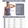 RUNNING GIRL Workout Tank Tops for Women Built in Shelf Bras Padded,Sleeveless Gym Tops Athletic Yoga Shirts(D-deep Purple)