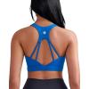 RUNNING GIRL Sports Bras for Women High Support,Racerback Molded Cup Sports Bra with Sewn in Pads Workout Running Bra(B-royal Blue)