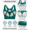 RUNNING GIRL Sports Bras for Women High Support, High Impact Running Sports Bra Moulded Cup Racerback Sports Bras(Green)