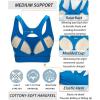 RUNNING GIRL Sports Bras for Women High Support, High Impact Running Sports Bra Moulded Cup Racerback Sports Bras(Royal Blue)