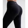 RUNNING GIRL Leggings with Pockets for Women,High Waist Athletic Yoga Pants with Tummy Control Buttery Soft(Black)