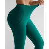 RUNNING GIRL Leggings with Pockets for Women,High Waist Athletic Yoga Pants with Tummy Control Buttery Soft(Green)